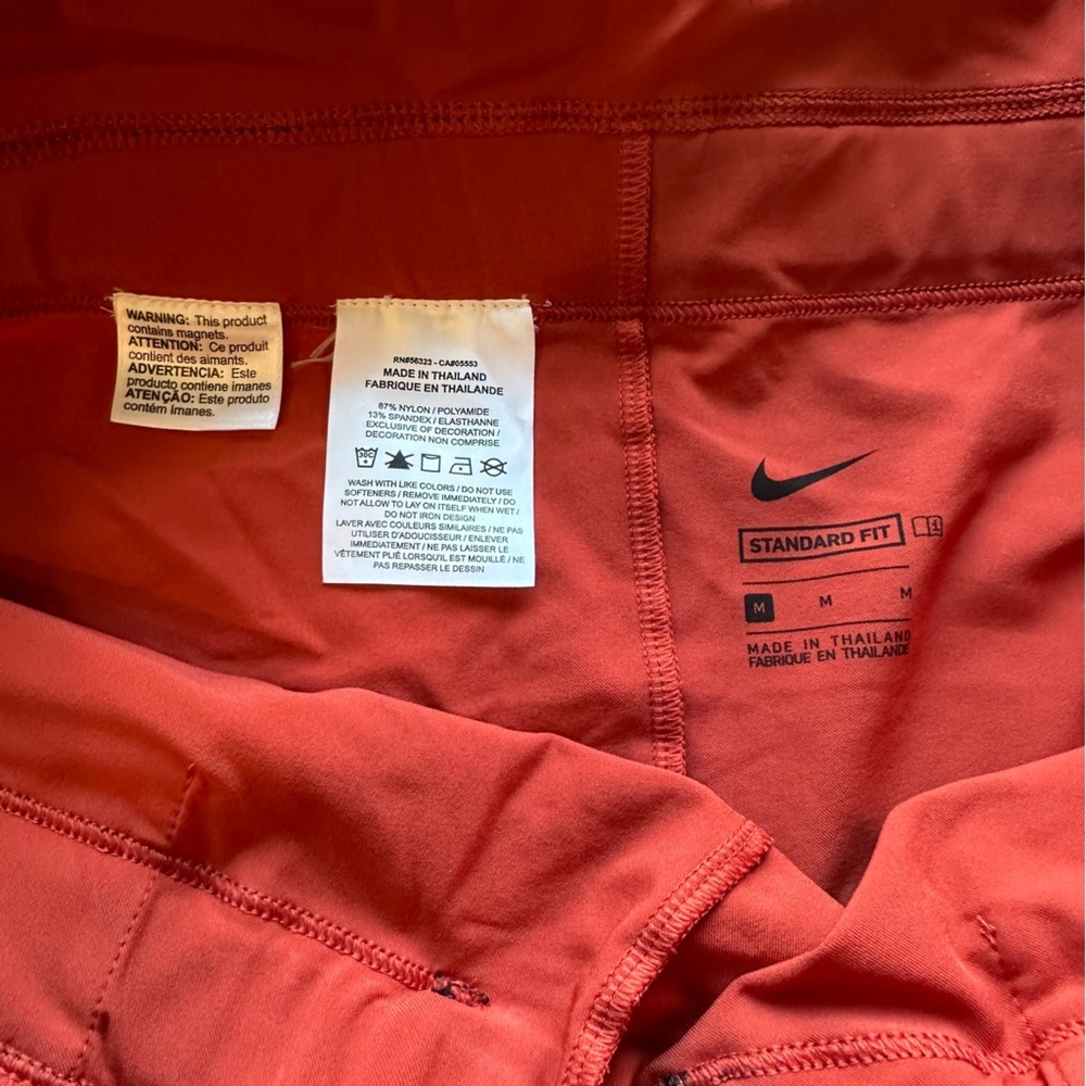 Nike Women’s Naomi Osaka Tennis Utility Shorts sz medium Red cinnabar DH5197-671 - Picture 7 of 13